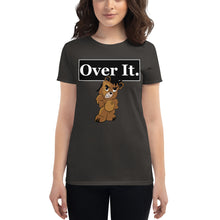 Load image into Gallery viewer, Over It. Logo bear Women&#39;s short sleeve t-shirt
