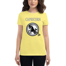 Load image into Gallery viewer, Capricorn Women&#39;s short sleeve t-shirt
