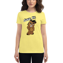 Load image into Gallery viewer, Over it. Women&#39;s short sleeve t-shirt
